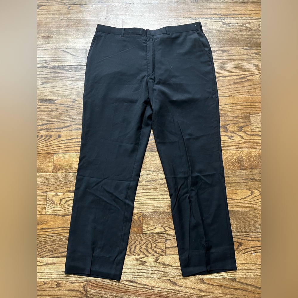 JoS A Bank Men’s Black dress slacks, 36/32 Professional Modern Work